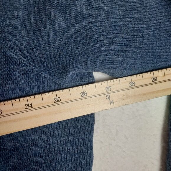 Polo by Ralph Lauren 1/4 Zip Sweater Men’s XXL Blue Cotton Pullover Knit - Picture 6 of 8